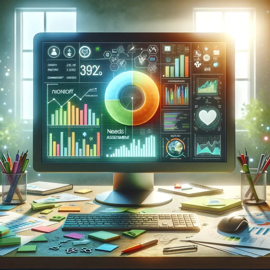 DALL·E-2024-02-12-15.50.02-Imagine-a-visually-compelling-blog-header-for-a-post-about-nonprofit-needs-assessment.-The-image-features-a-sleek-modern-workspace-illuminated-by-sof